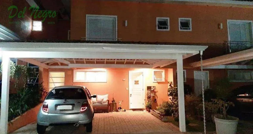 Casa com 3 dormitórios à venda, 140 m² - villagio felicitá, granja viana.