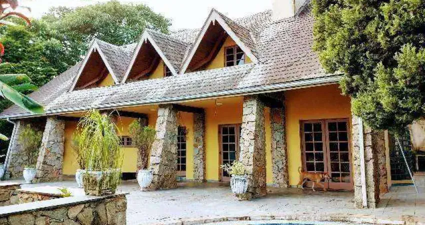 Casa com 3 dormitórios à venda, 350 m² - gramado, granja viana.