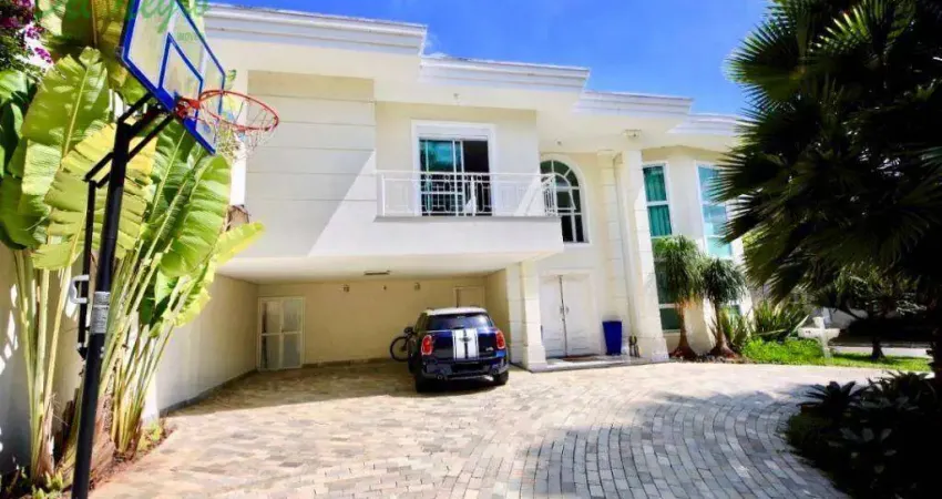 Casa com 4 dormitórios à venda, 570 m² - são paulo ii, granja viana.