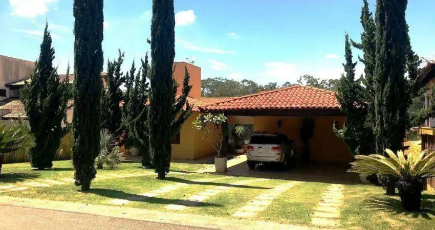 Casa com 4 dormitórios à venda, 445 m² - jardim passargada d, granja viana.