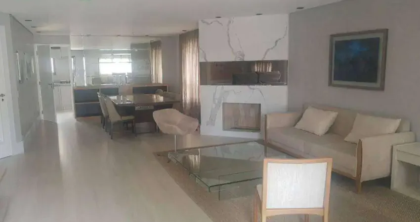 Apartamento com 3 dormitórios à venda, com porteira fechada, 250 m² por r$ 1.750.000 - jardim fonte do morumbi - são paulo/sp