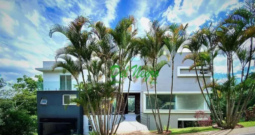 Casa com 4 suítes à venda, 435 m² - chácara dos lagos, granja viana.