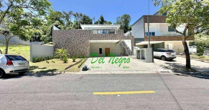 Casa térrea com 3 suítes à venda, 321 m² - reserva do vianna, granja viana.