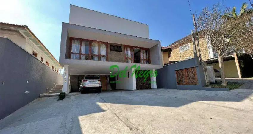 Casa com 4 dormitórios à venda, 496 m² - são paulo ii, granja viana.