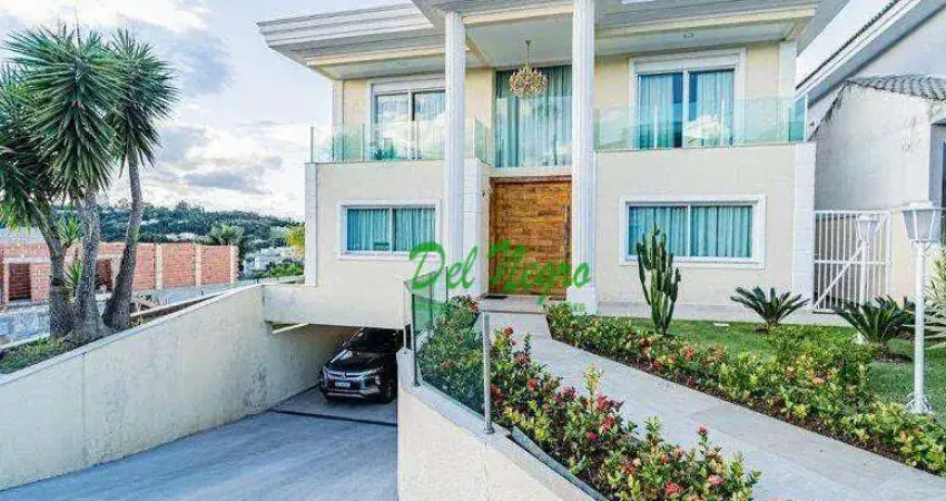 Casa com 4 suítes à venda, 734 m² - reserva santa maria, jandira.