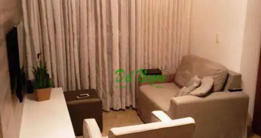 Apartamento com 2 dormitórios à venda, 52 m² - resort da granja, granja viana.