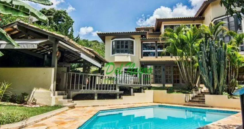 Casa com 3 suítes à venda, 550 m² - palos verdes, granja viana.