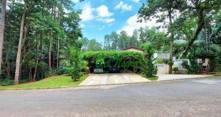 Casa com 5 suítes à venda, 479 m² - vila dos pinos, granja viana.