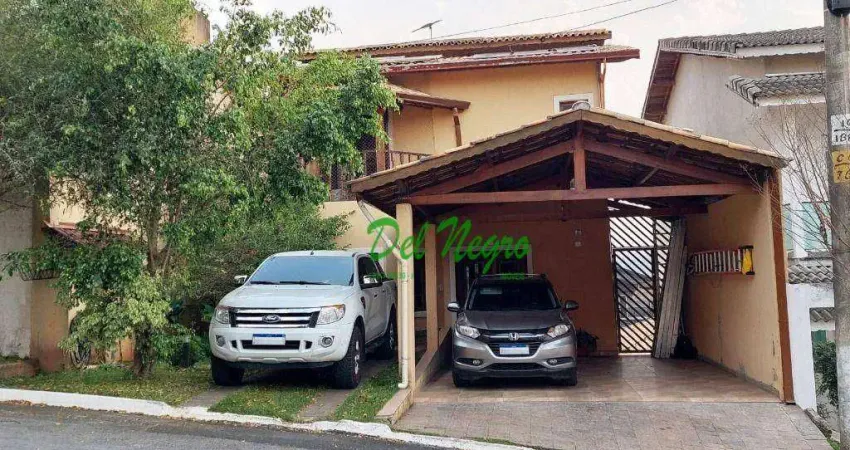 Casa com 3 dormitórios à venda, 288 m² - parque das rosas, cotia.
