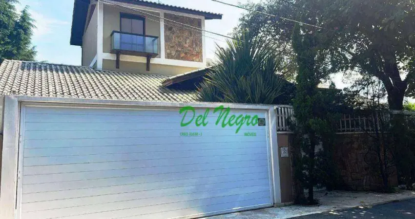 Casa com 6 dormitórios para alugar, 600 m² - fazendinha, granja viana.