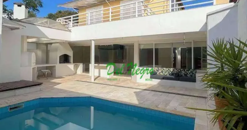 Casa com 4 dormitórios à venda, 360 m² - são paulo ii, granja viana.