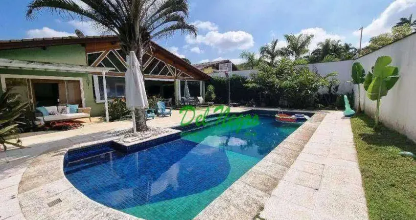 Casa com 4 suítes à venda - jardim passargada b, granja viana.