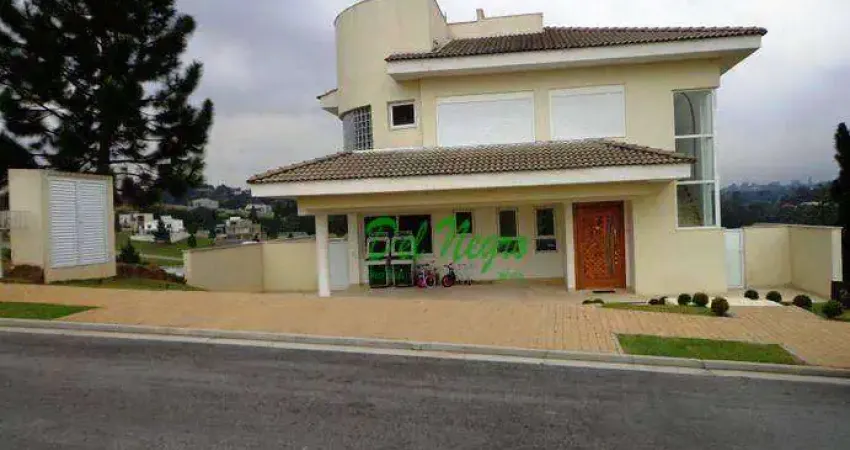 Casa com 4 dormitórios, 413 m² - venda ou aluguel - alphaville granja viana.