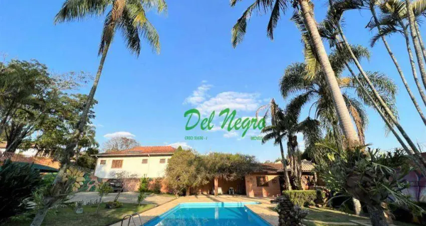 Casa com 5 dormitórios à venda, 690 m² - parque dom henrique iii, cotia/sp.