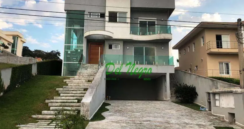 Casa com 4 dormitórios à venda, 554 m² - reserva santa maria, jandira.