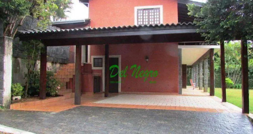 Casa com 5 dormitórios à venda, 420 m² - residencial euroville, granja viana.