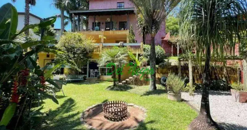 Casa com 5 dormitórios à venda, 459 m² - granja vianna ii - glebas iv e v, cotia.