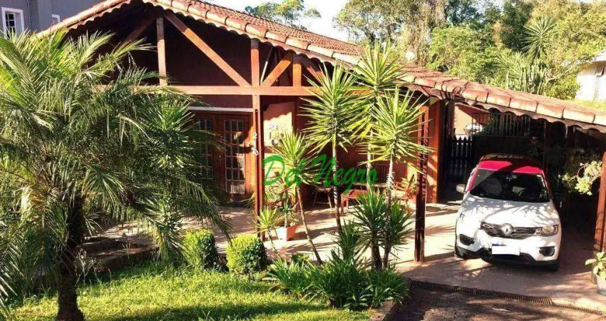 Casa com 5 dormitórios à venda, 360 m² - nova higienópolis, granja viana.