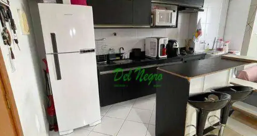 Apartamento com 2 dormitórios à venda, 60 m² - residencial da granja, granja viana.