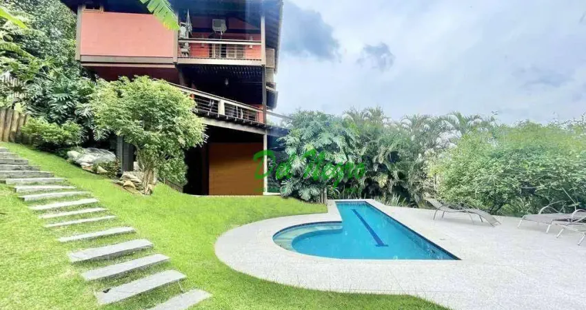 Casa com 3 dormitórios à venda, 282 m² - recanto inpla, granja viana.