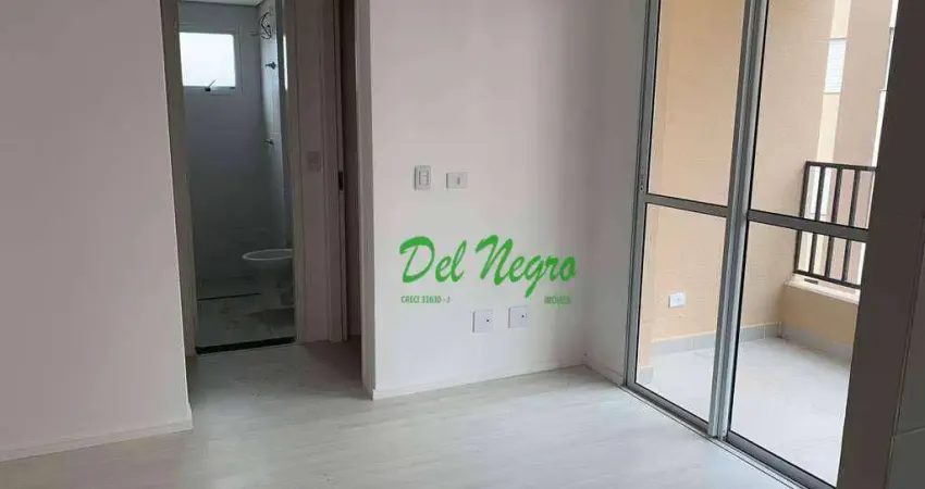 Apartamento com 2 dormitórios à venda, 41 m² - jardim da glória, granja viana.