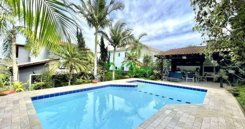 Casa com 4 dormitórios à venda, 380 m² - residencial euroville, granja viana.