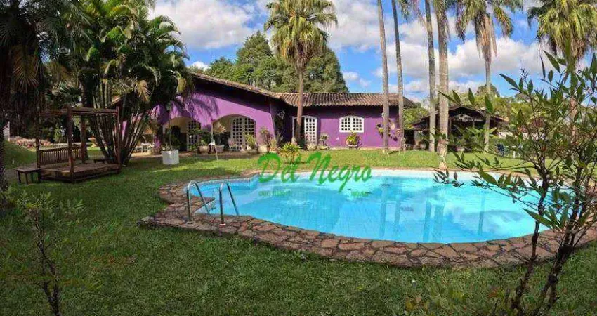 Casa com 4 suítes, 6925 m² - venda ou aluguel - monte catine, vargem grande paulista,