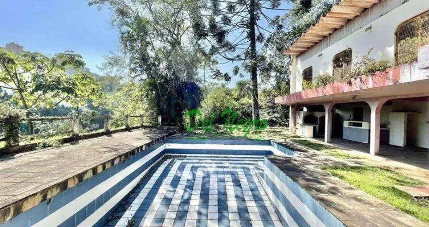 Casa com 4 dormitórios, 700 m² - venda ou aluguel - jardim colibri, granja viana.