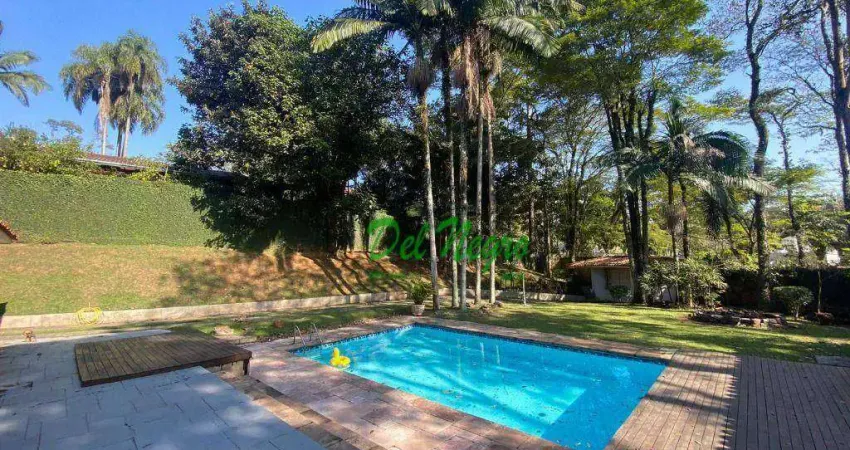 Casa com 5 dormitórios para alugar com fins comerciais,  490 m² - granja viana, cotia.