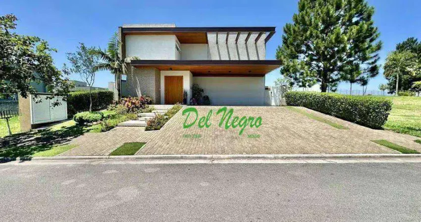 Casa com 4 suítes, 345 m² - venda ou aluguel - alphaville granja viana.