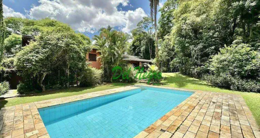 Casa com 4 dormitórios à venda, 417 m² - recanto impla, granja viana.