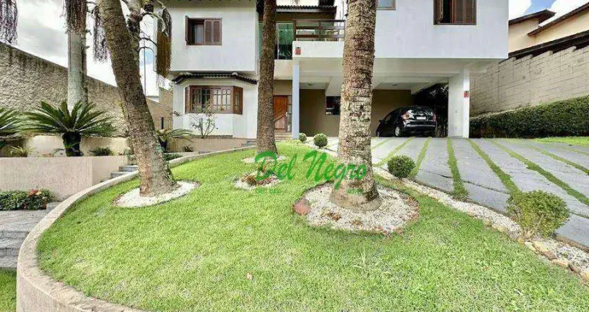 Casa com 5 dormitórios à venda, 725 m² - granja viana ii, gleba i e ii.