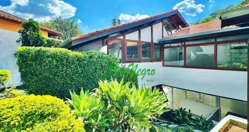 Casa com 4 dormitórios à venda, 345 m² - recanto inpla, granja viana.