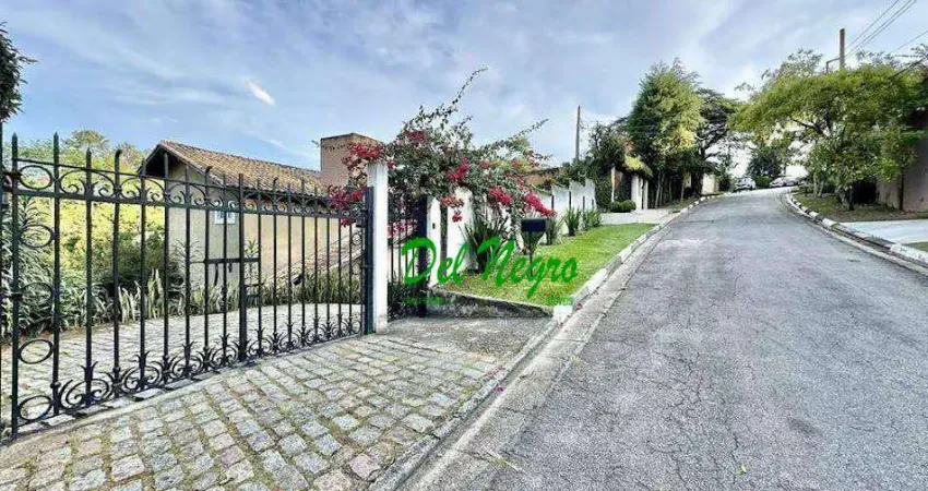 Casa com 3 dormitórios à venda, 355 m² - chácara dos lagos, granja viana.