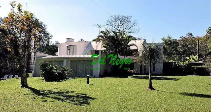 Casa com 5 suítes à venda, 804 m² - jardim colonial, granja viana.