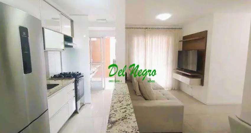 Apartamento com 3 dormitórios à venda, 69 m²  - edifício terraço d' arte, granja viana.