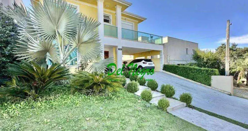 Casa com 3 suites à venda, 382 m² - terras de santa adelia, vargem grande paulista.