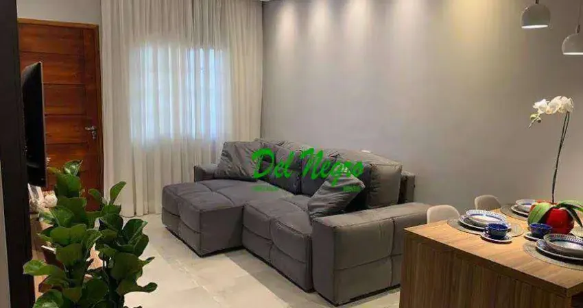 Apartamento com 2 dormitórios à venda, 62 m² - edifício villa felicita,  outeiro do passárgada.