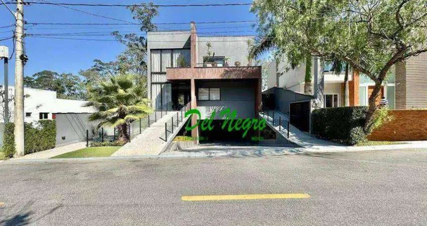 Casa com 4 suítes à venda, 483 m² - reserva do vianna, granja viana.