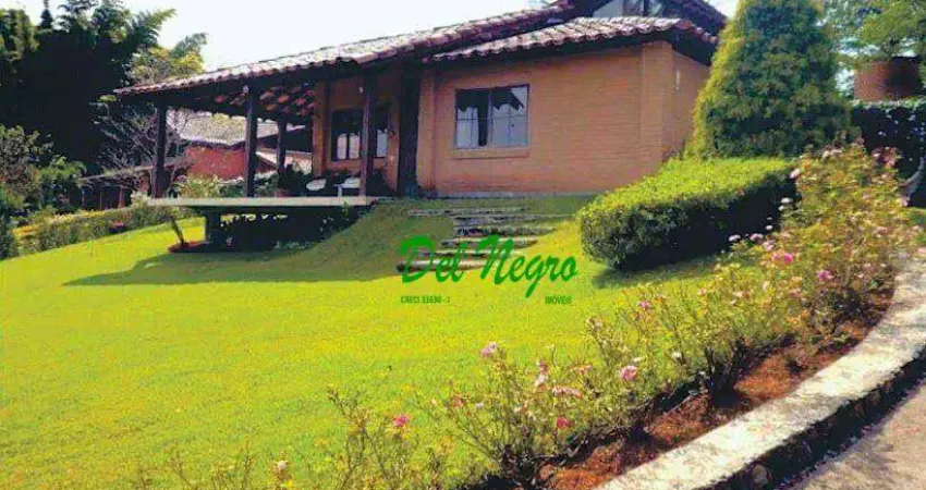 Casa com 2 dormitórios à venda, 184 m² - paisagem renoir ii e iii, granja viana.