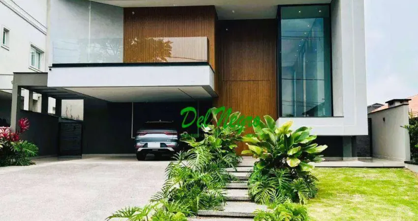 Casa com 5 suítes à venda, 536 m² - reserva santa maria, granja viana.