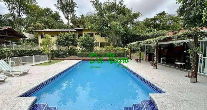 Casa com 5 suítes à venda, 576 m² - chácara do refúgio, granja viana.