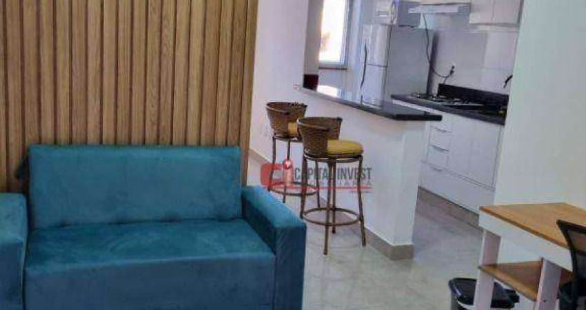 Apartamento com 1 dormitório para alugar, 48 m² por R$ 2.380,00/mês - Dom Bosco - Jaguariúna/SP