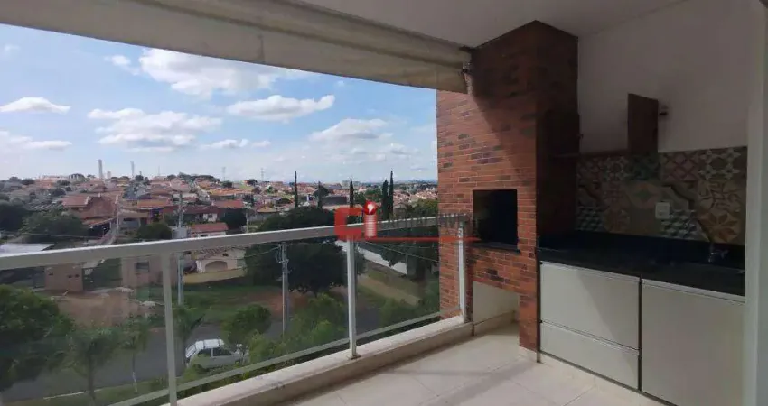 Apartamento com 3 dormitórios para alugar, 96 m² por R$ 3.788,00/mês - Chácara Panorama - Jaguariúna/SP