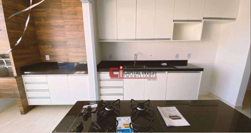 Apartamento com 2 dormitórios e 2 suítes, 83 m² - venda por R$ 545.300 ou aluguel por R$ 3.478/mês - Nova Jaguariúna - Jaguariúna/SP