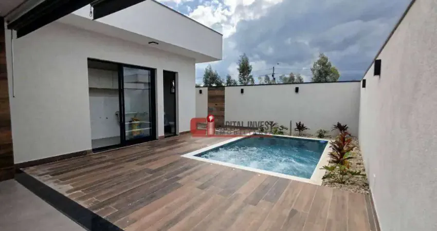 Casa com 3 dormitórios para alugar, 170 m² por r$ 7.600/mês - guedes - jaguariúna/sp