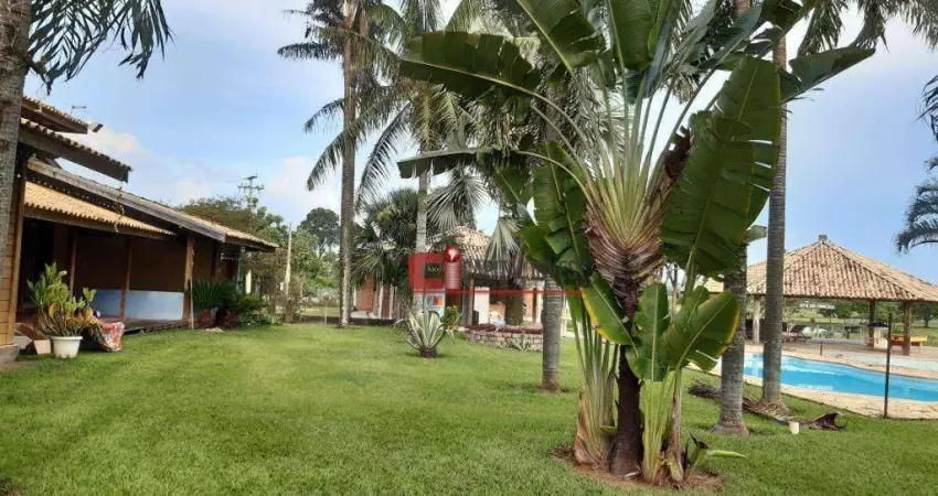 Chácara com 3 dormitórios, 19000 m² - venda por r$ 2.600.000,00 ou aluguel por r$ 8.000,00/mês - chácara nossa senhora aparecida - jaguariúna/sp