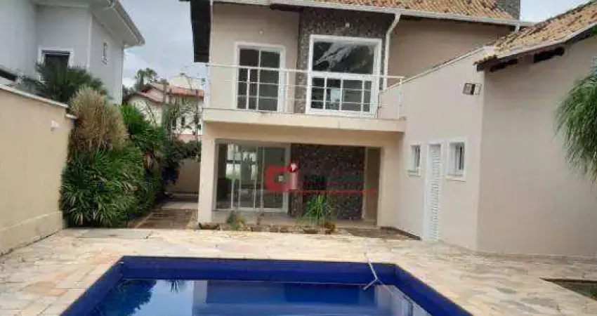 Casa com 5 dormitórios, 333 m² - venda por r$ 1.700.000,00 ou aluguel por r$ 11.730,00/mês - estância das flores - jaguariúna/sp