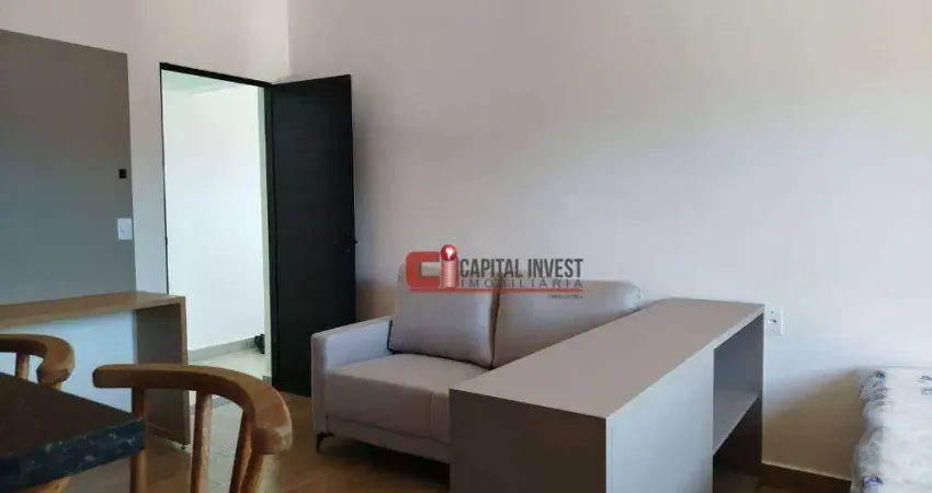 Studio com 1 dormitório para alugar, 30 m² por r$ 2.700/mês - dom bosco - jaguariúna/sp