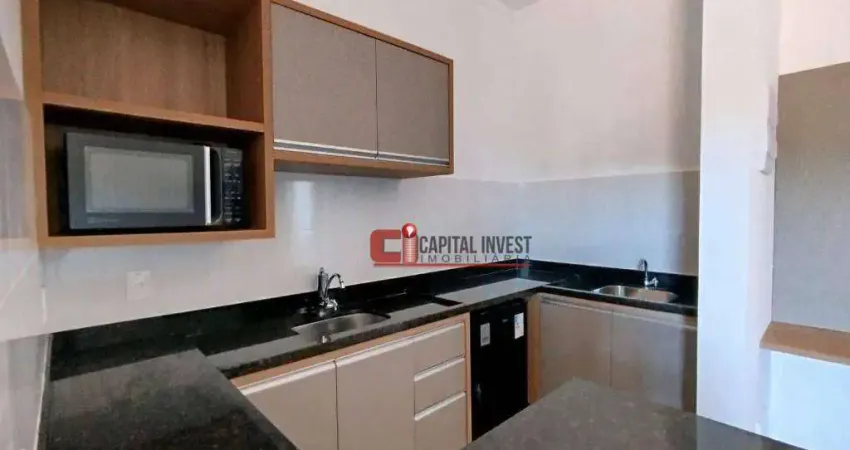 Studio com 1 dormitório para alugar, 30 m² por r$ 2.700/mês - jardim dom bosco - jaguariúna/sp